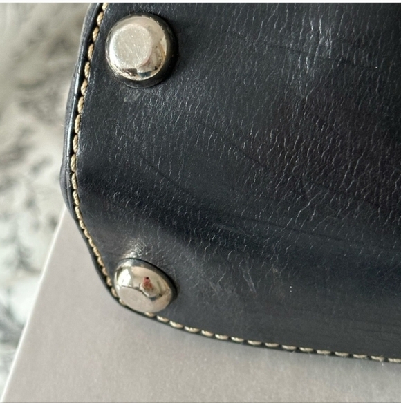 🍂🍁Marc Jacobs Black Venetia Satchel Bag - Picture 7 of 12